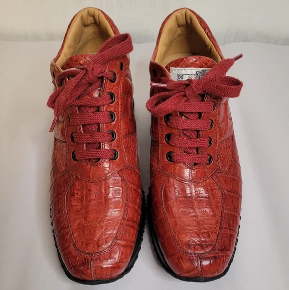 Hogan Interactive Red Sneakers Women's EU 37 US 6.5 - Picture 4 of 12